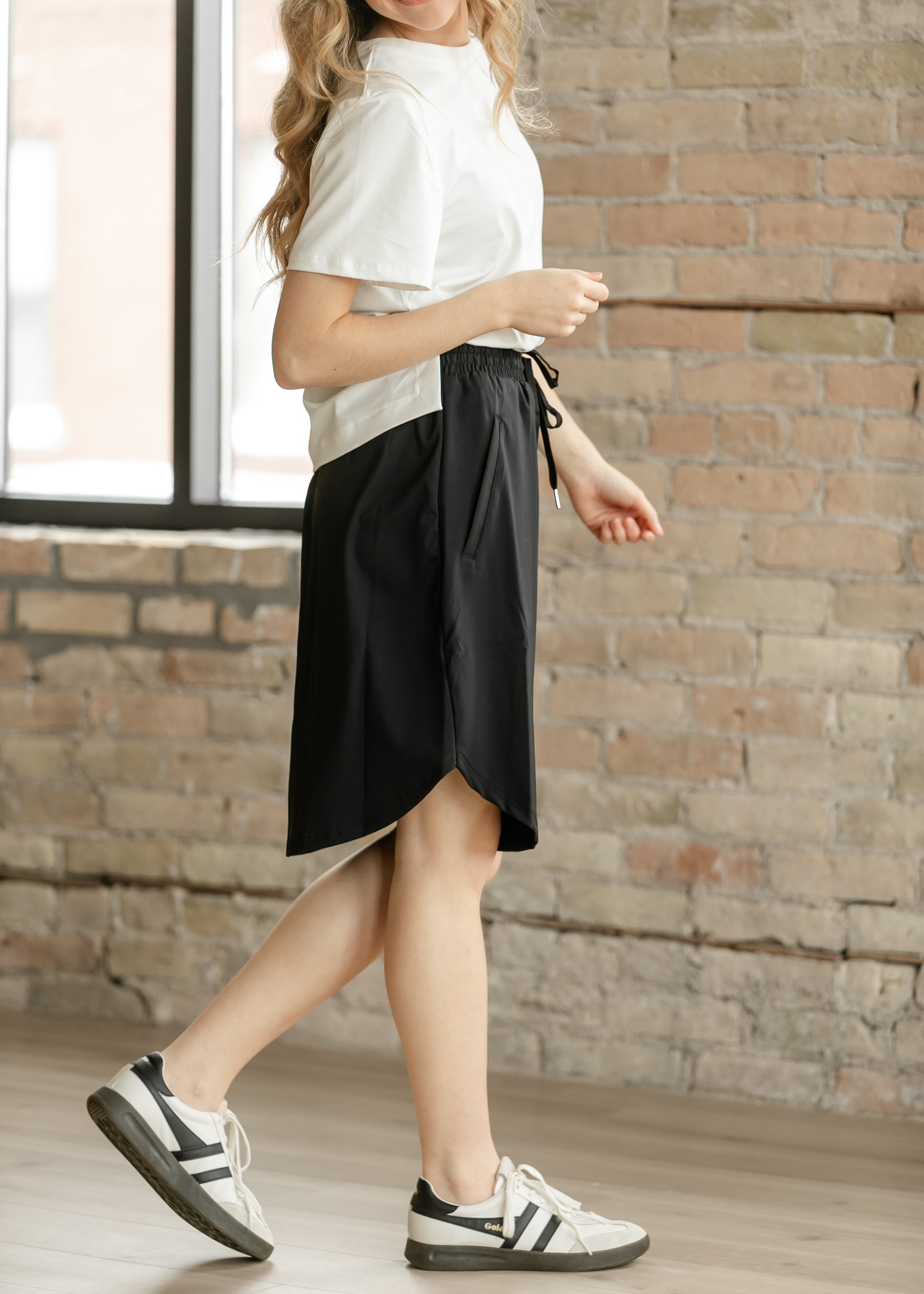 Inherit Co. Kenedi Black Athletic Sport Skirt — packaging