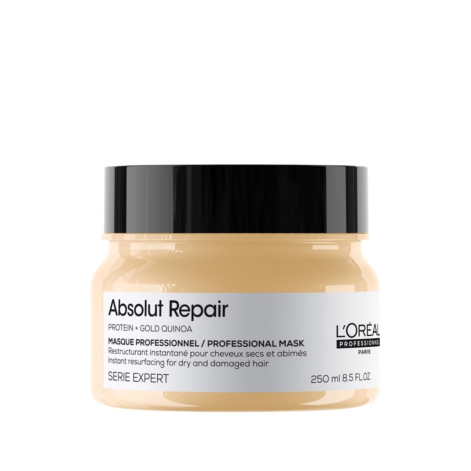 Loreal Professionnel Paris Serie Expert Absolut Repair Hair Repair Mask for Damaged Hair - 250ml Professional Hair Care