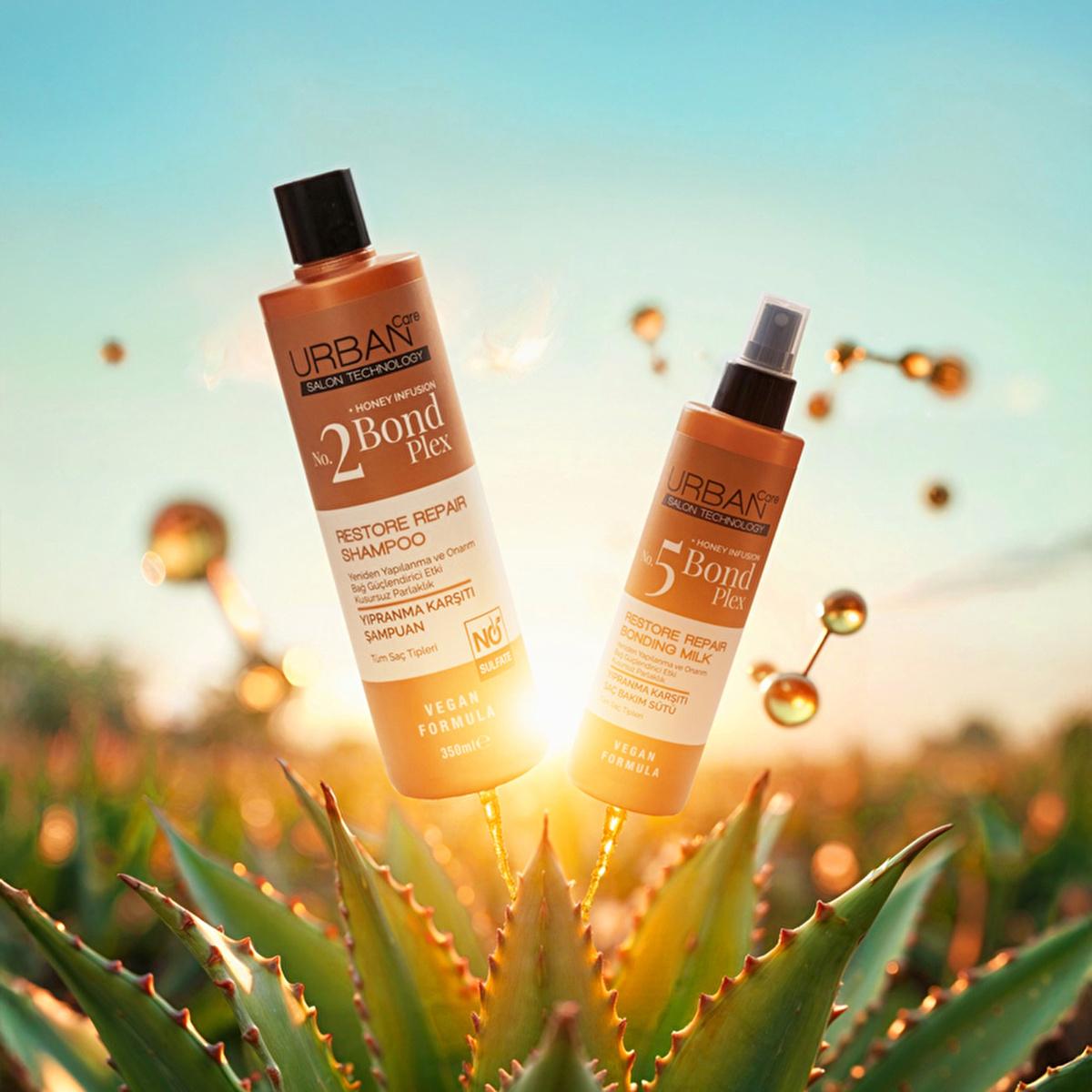 Urban Care Bond Plex No:5 Hair Repair Milk: Vegan, Paraben-Free Treatment for Damaged Hair - Strengthens, Moisturizes & Detangles