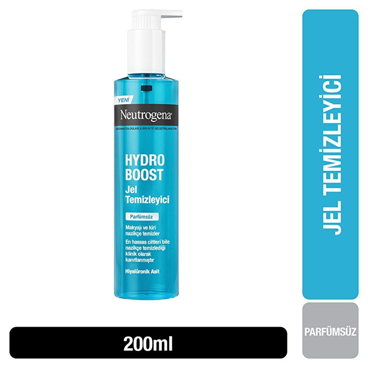 Neutrogena Hydro Boost: Fragrance-Free, Hydrating Gel Cleanser for Sensitive Skin | Hyaluronic Acid Face Wash, Gentle & Moisturizing