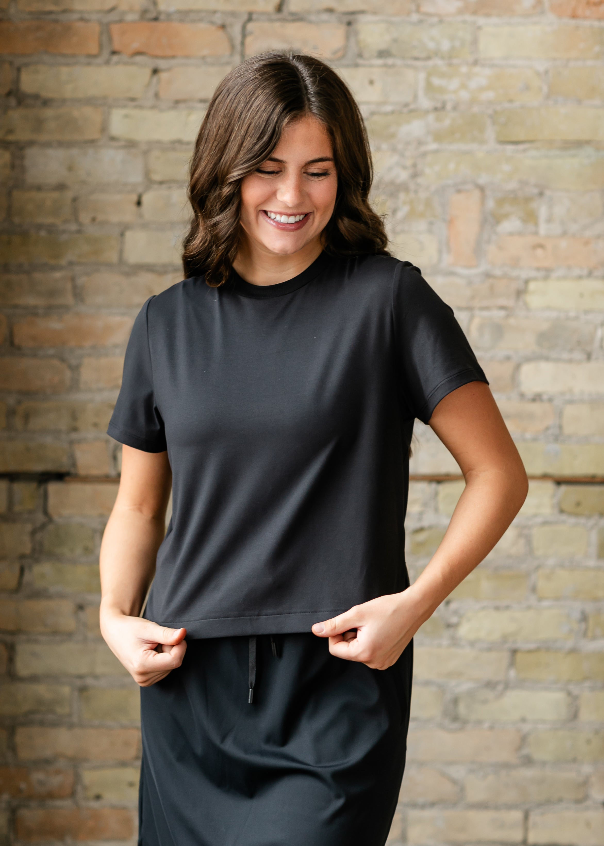 Inherit Co. Kia Black Athletic Short Sleeve T-shirt — main product shot