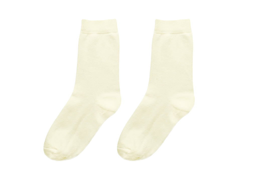 tittimitti tittimitti® Kids 98% Organic Cotton Crew Socks 5-Pack – Breathable Everyday & School Socks for Boys & Girls (Soft,