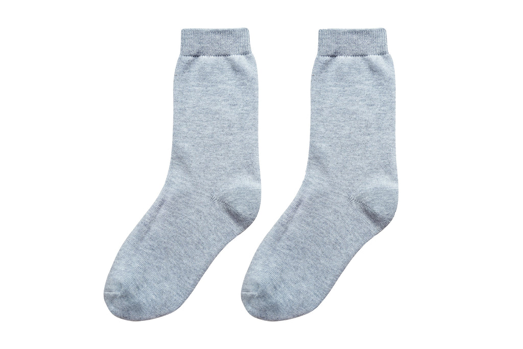 tittimitti tittimitti® Kids 98% Organic Cotton Crew Socks 5-Pack – Breathable Everyday & School Socks for Boys & Girls (Soft,