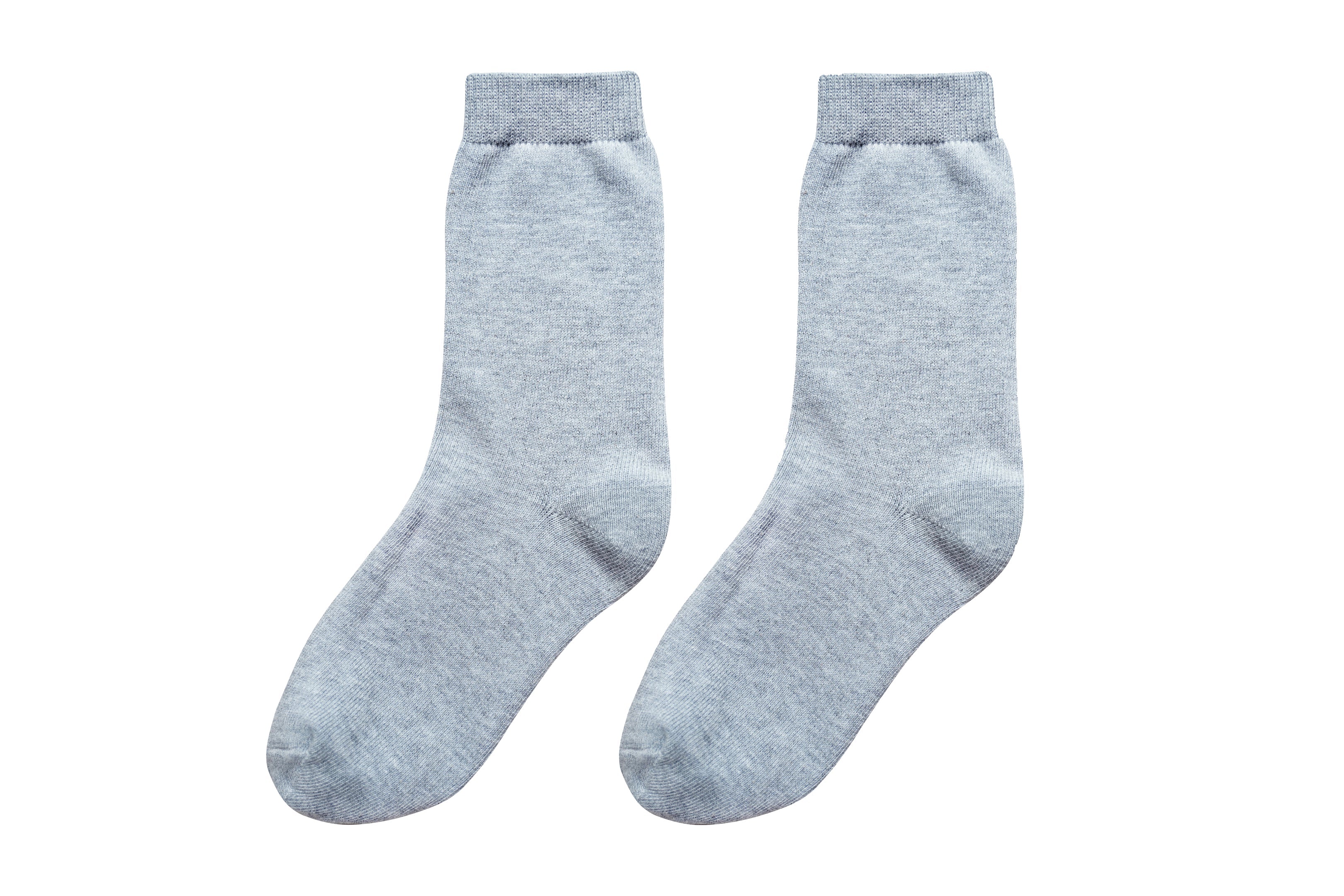 tittimitti tittimitti® Kids 98% Organic Cotton Crew Socks 5-Pack – Breathable Everyday & School Socks for Boys & Girls (Soft,