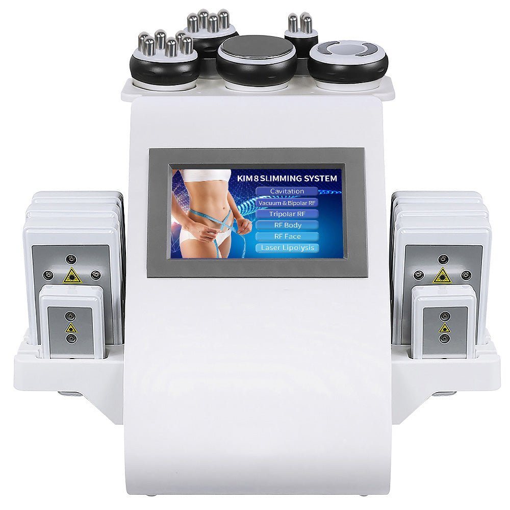 Kim 8 6-in-1 Cavitation RF Lipo Laser Wellness System – Cavitation Machines