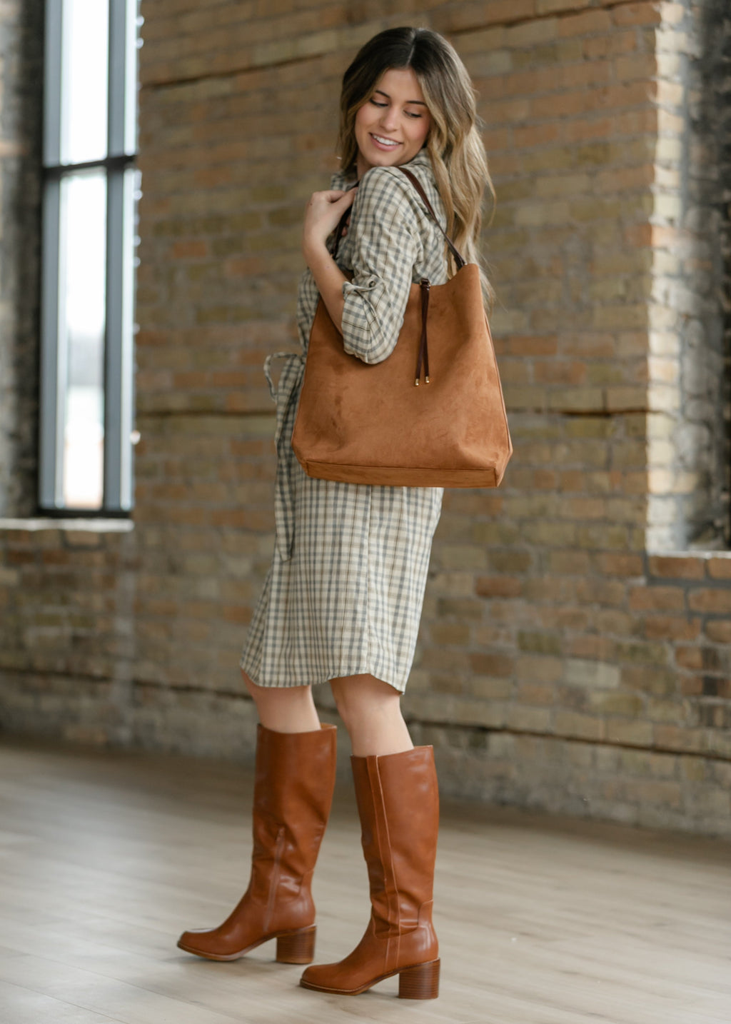 Inherit Co. Kimberly Shirt Dress - FINAL SALE — alternative angle