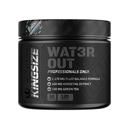 Kingsize Nutrition Wat3r-Out 120 Capsules