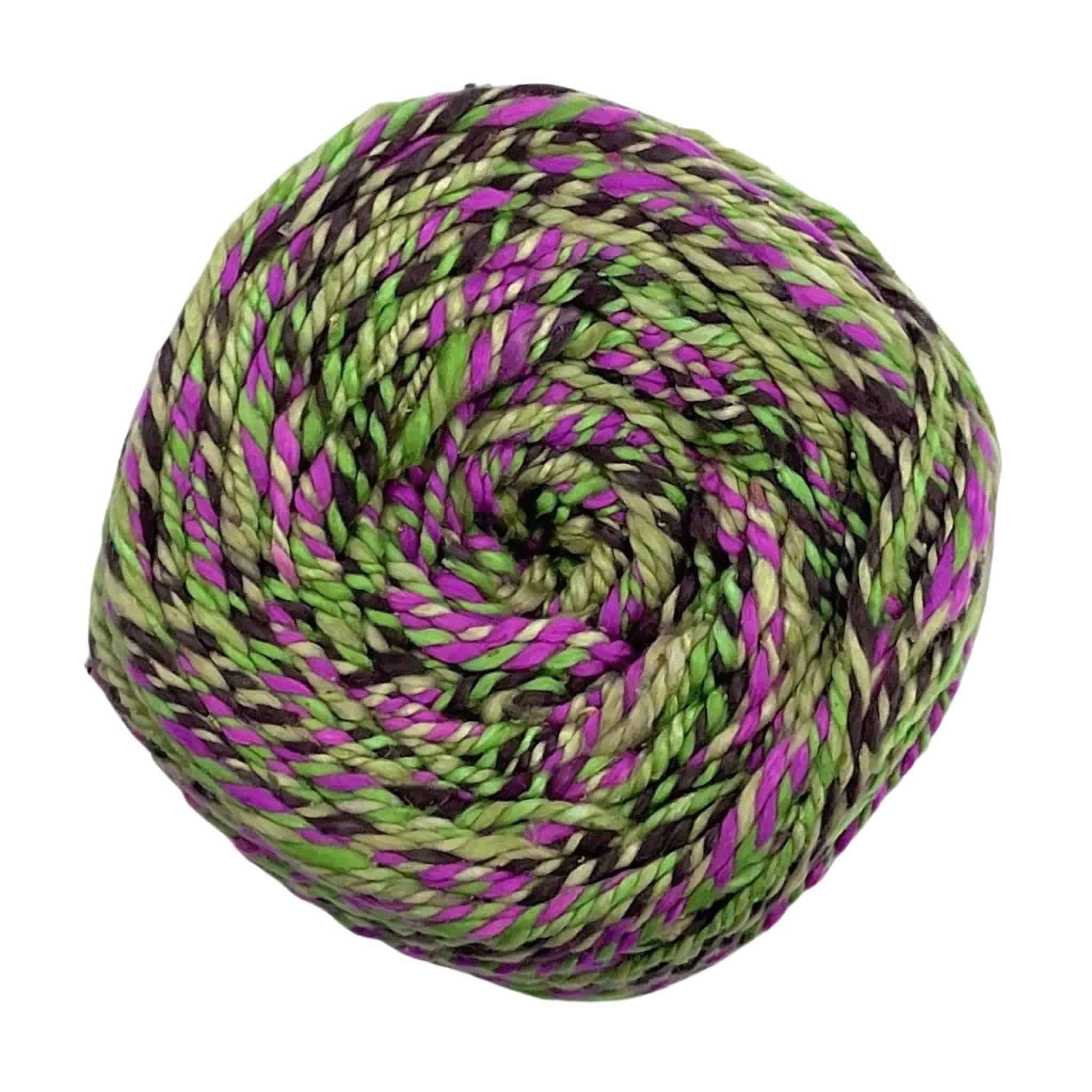 Darn Good Yarn A Walk in the Garden Shawl Crochet Kit — main product shot