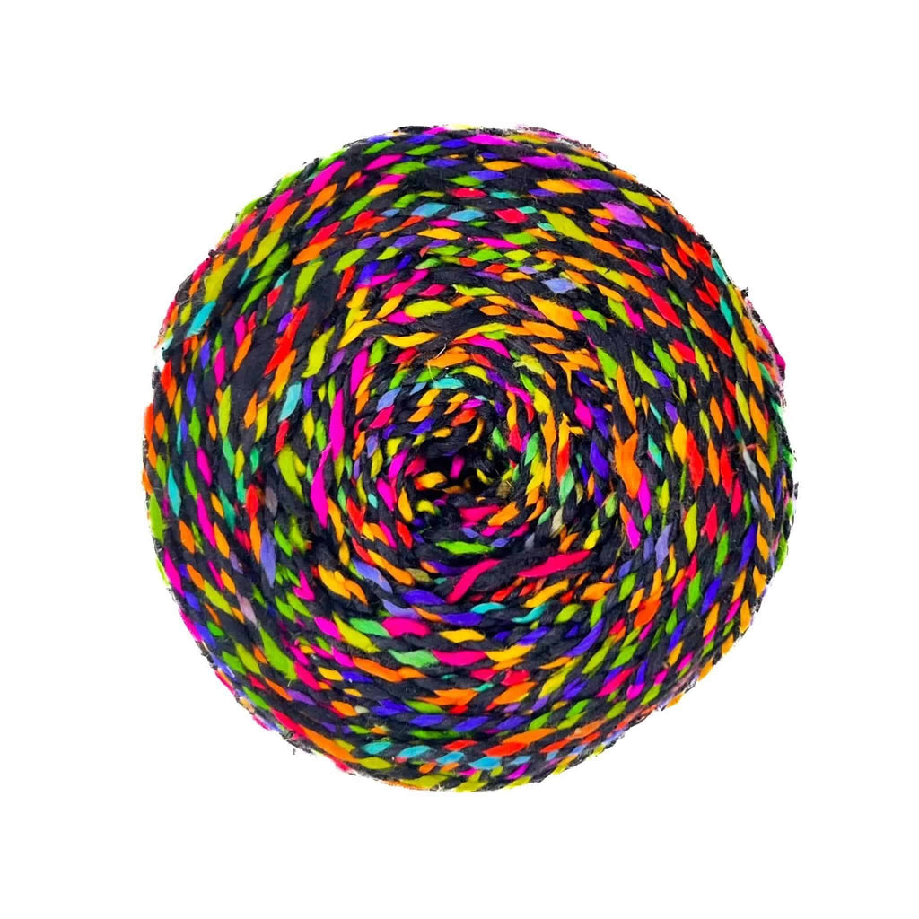 Darn Good Yarn Beginner Scarf - Knitting & Crochet Kit — fabric or material detail