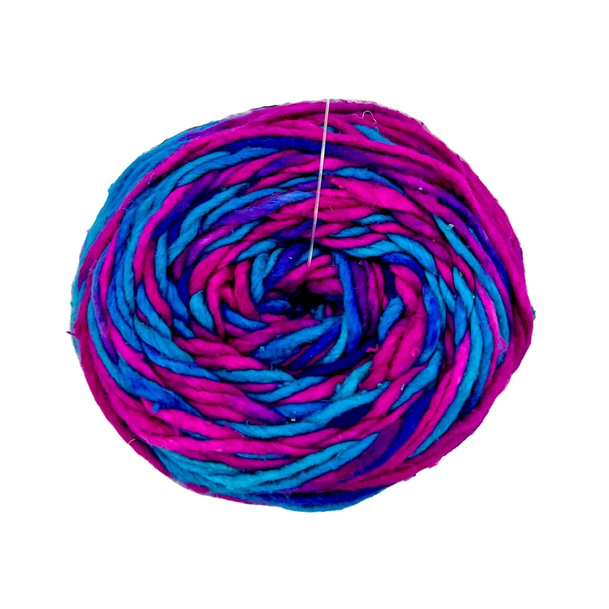 Darn Good Yarn Darn Good Ripple Slouch Hat Crochet Kit — side view