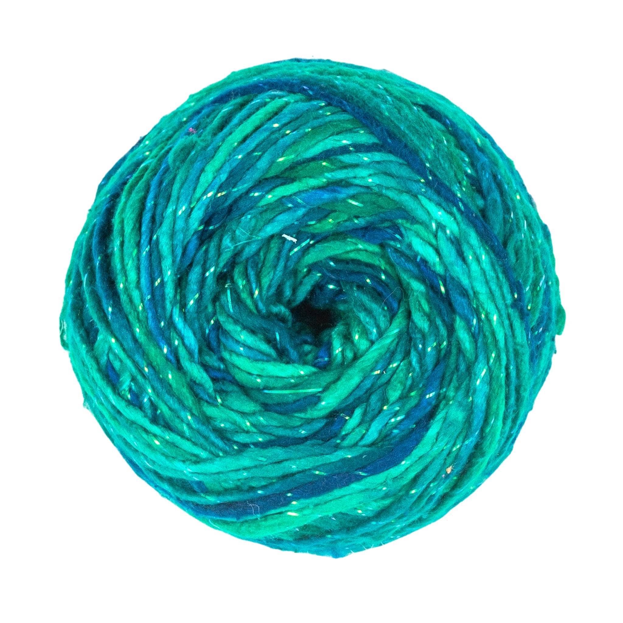 Darn Good Yarn Darn Good Yarn Mystic Mountain Shrug Kit — flat-lay composition