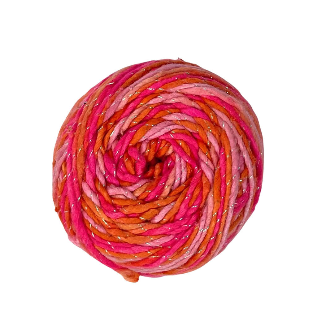 Darn Good Yarn Rainbow Meadows Cowl Crochet Kit — feature highlight