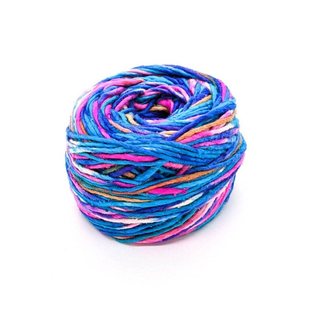 Darn Good Yarn Rainbow Meadows Cowl Crochet Kit — lifestyle context