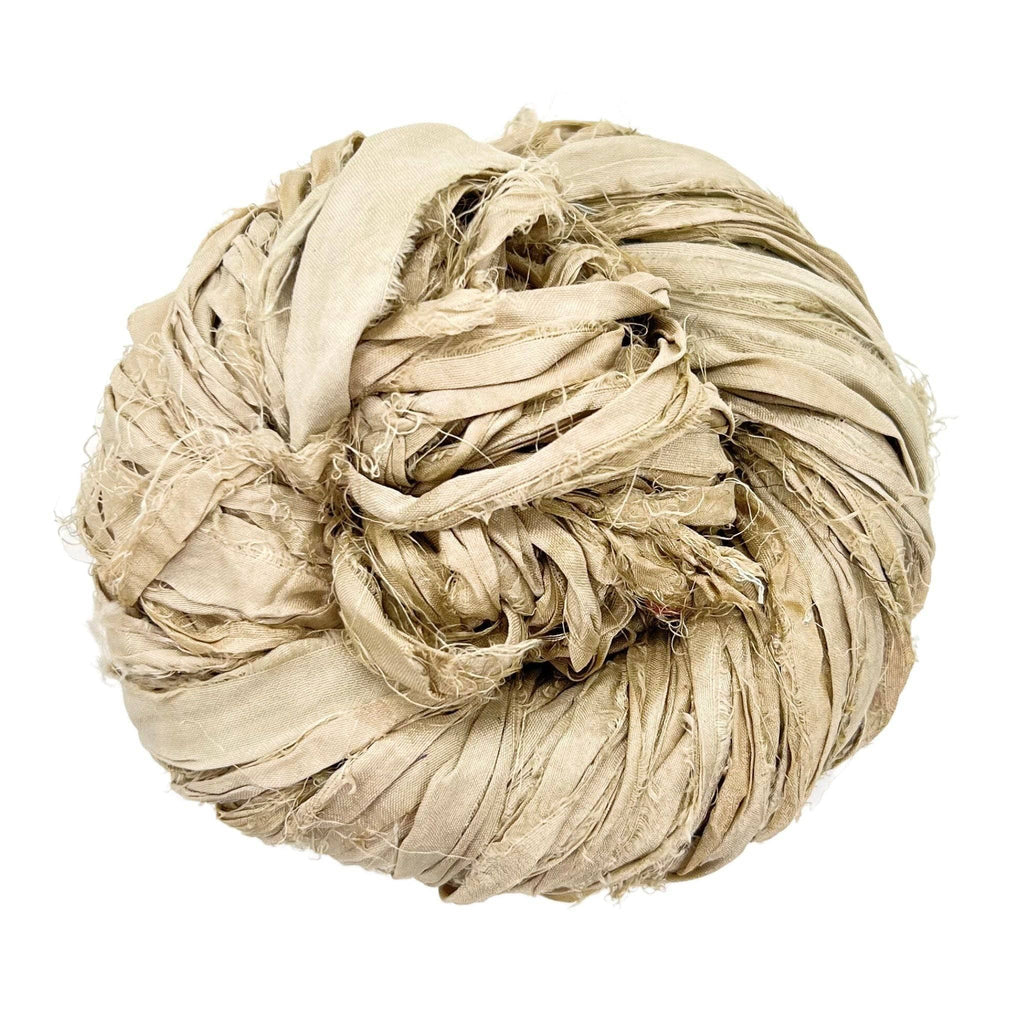 Darn Good Yarn Silk Hippie Fringe Vest Knit Kit — product on model