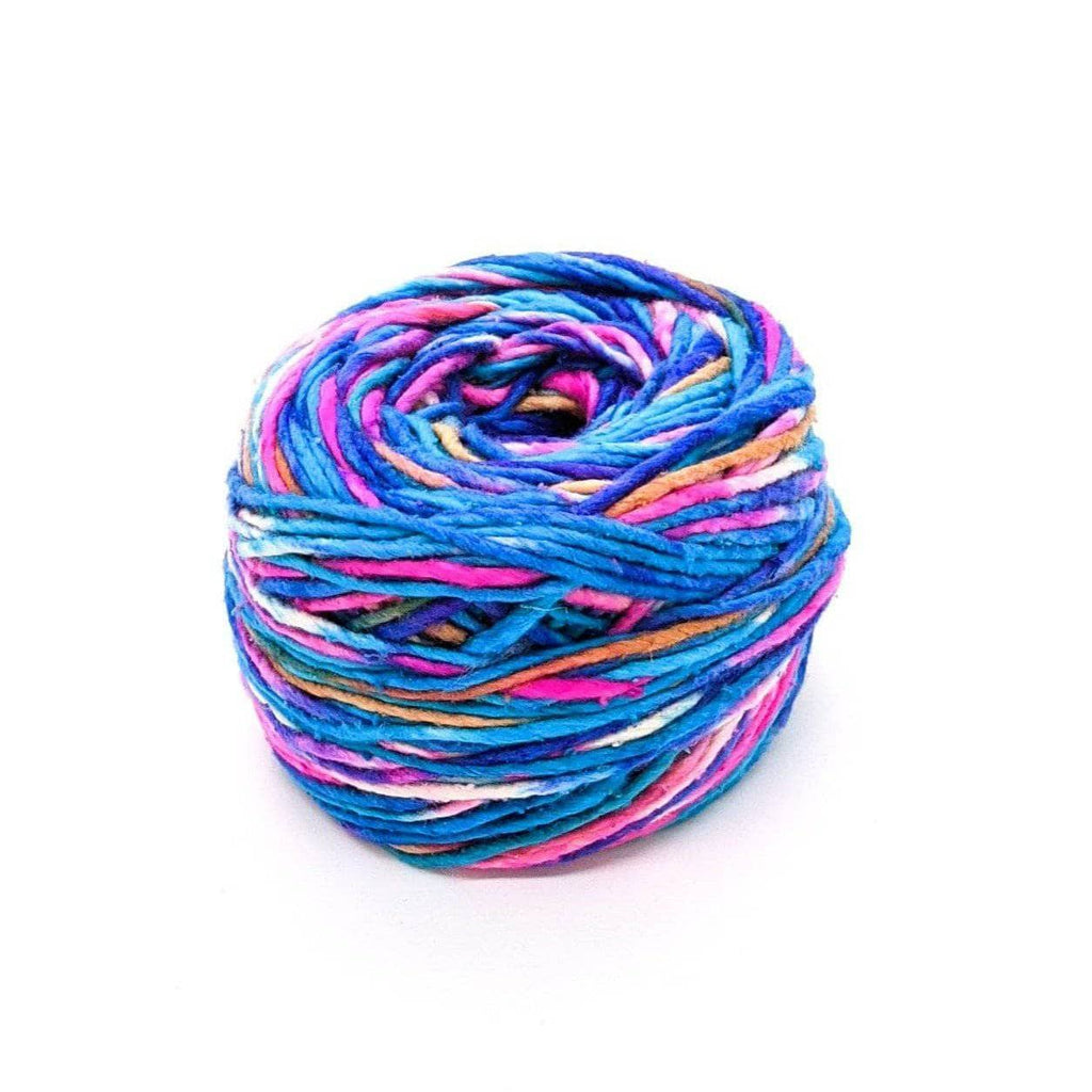 Darn Good Yarn The Magnolia Winter Knit Beanie - Knit Kit — main product shot