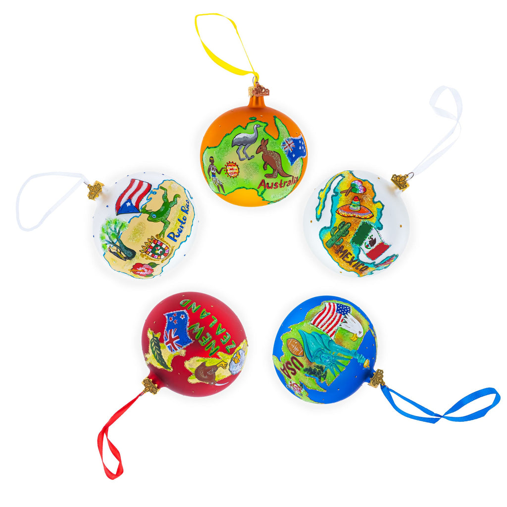 Wynwood Walls, Miami, Florida Glass Ball Christmas Ornament 4 Inches
