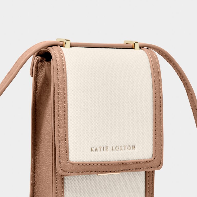 KADOU BOUTIQUE Amalfi Canvas Cell Bag — alternative angle