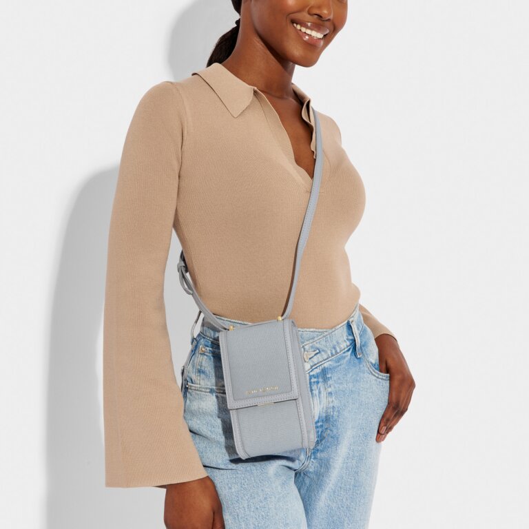 KADOU BOUTIQUE Amalfi Canvas Cell Bag — side view