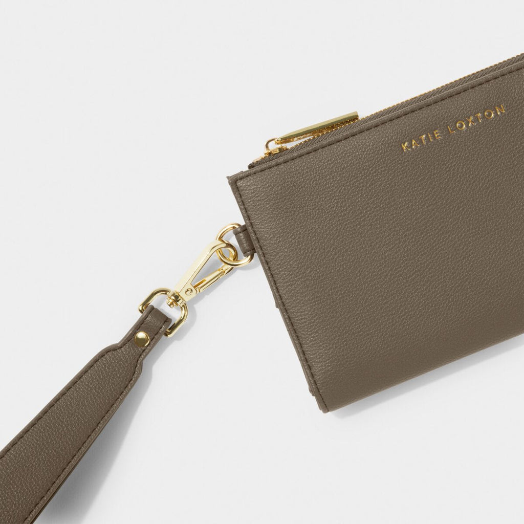 KADOU BOUTIQUE Zana Foldout Wristlet Wallet - Mink — side view
