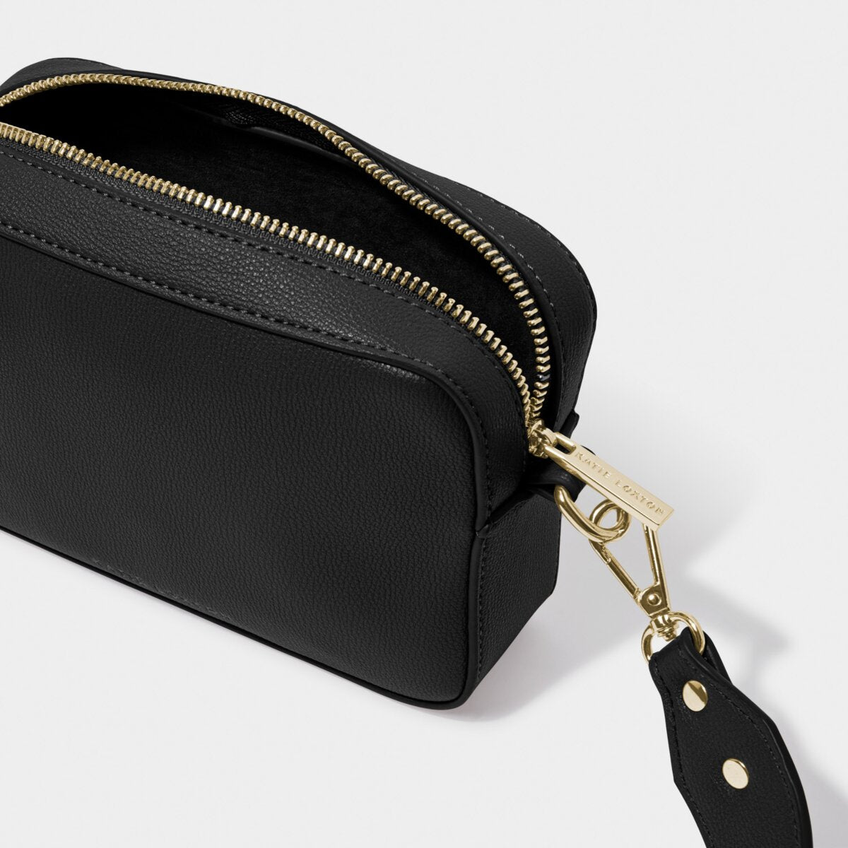 KADOU BOUTIQUE Zana Mini Crossbody Bag - Black — lifestyle context