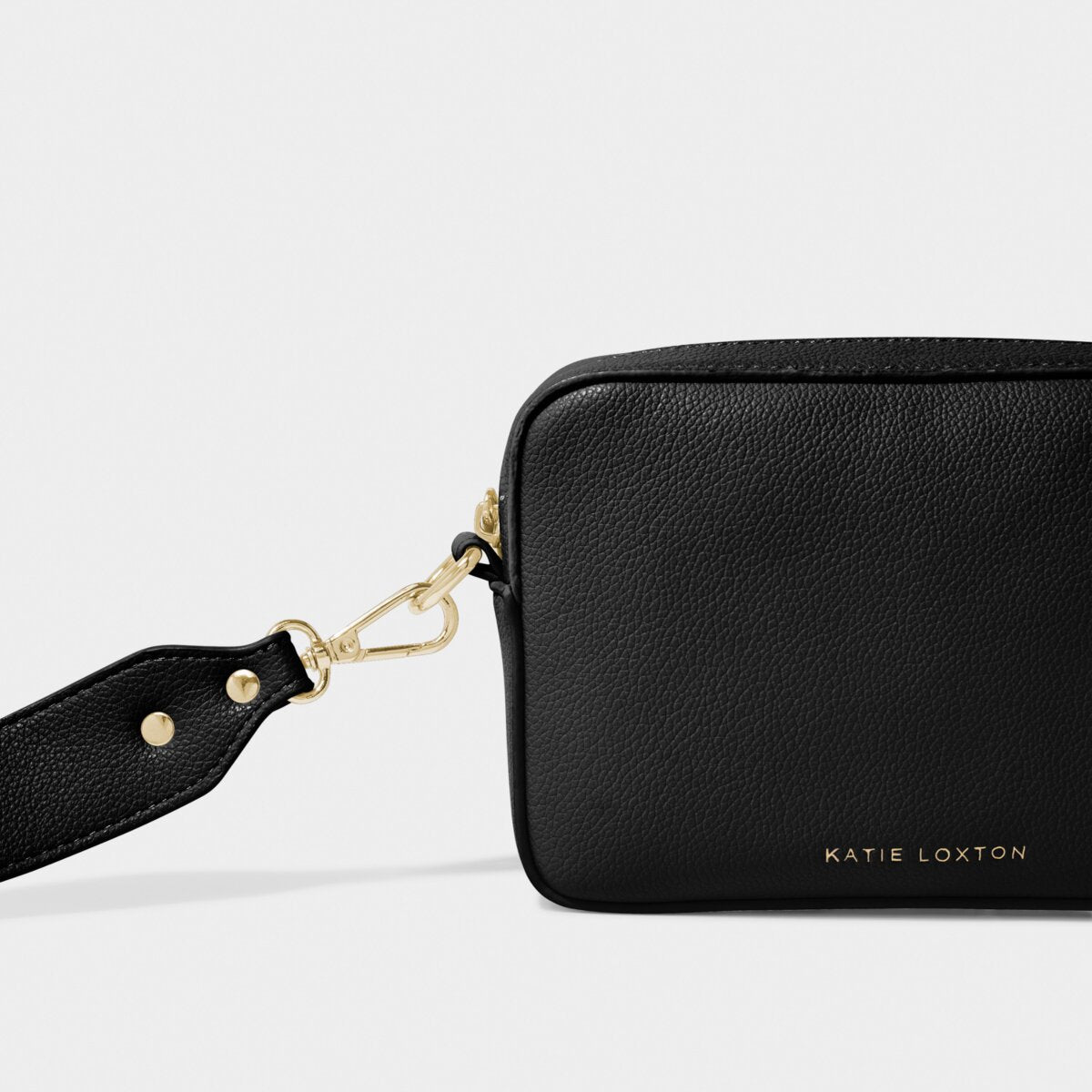 KADOU BOUTIQUE Zana Mini Crossbody Bag - Black — back view