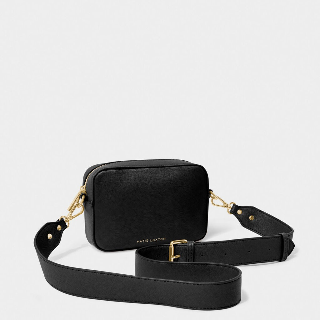 KADOU BOUTIQUE Zana Mini Crossbody Bag - Black — main product shot