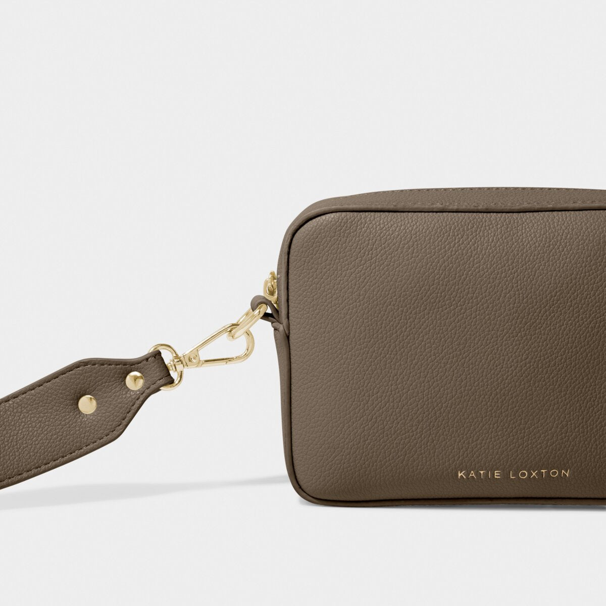 KADOU BOUTIQUE Zana Mini Crossbody Bag - Mink — lifestyle context