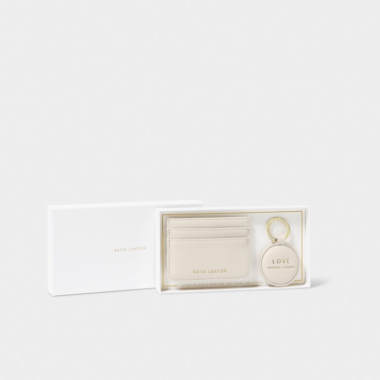 KADOU BOUTIQUE Keyring & Cardholder Set - Love Forever Always — lifestyle context