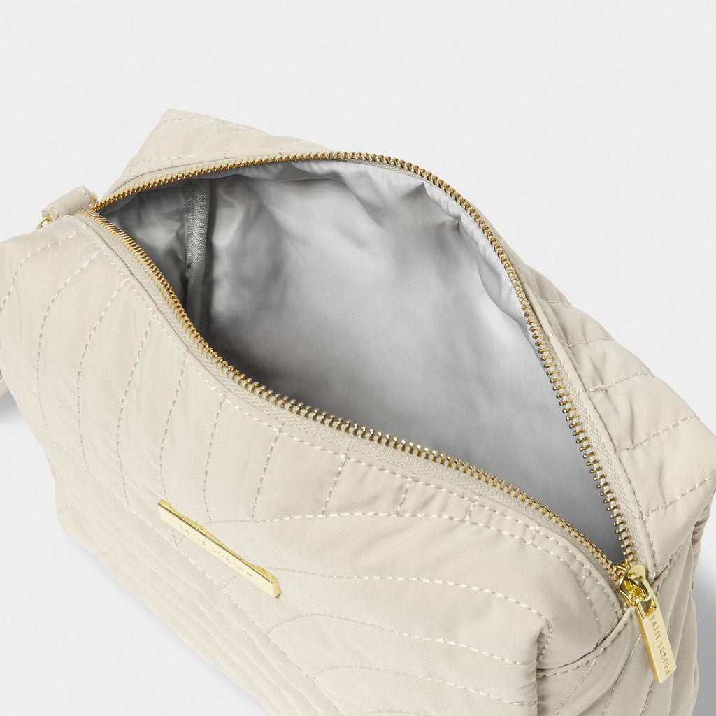 KADOU BOUTIQUE Quilted Maternity Wash Bag With Wristlet — side view