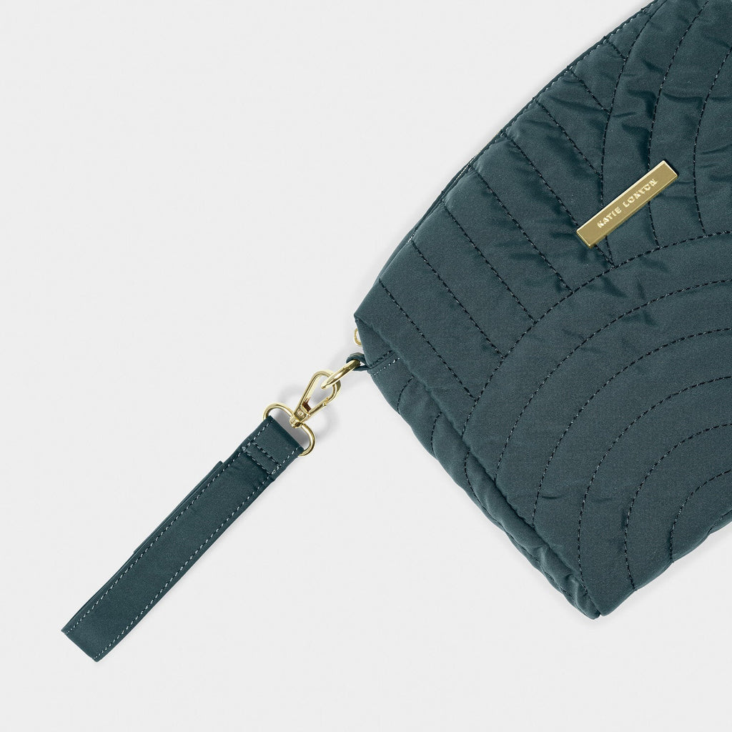 KADOU BOUTIQUE Quilted Maternity Wash Bag With Wristlet — size reference