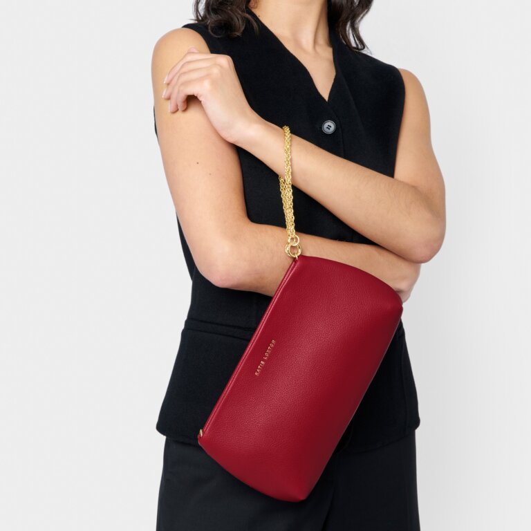 KADOU BOUTIQUE Margot Clutch — in-use photo