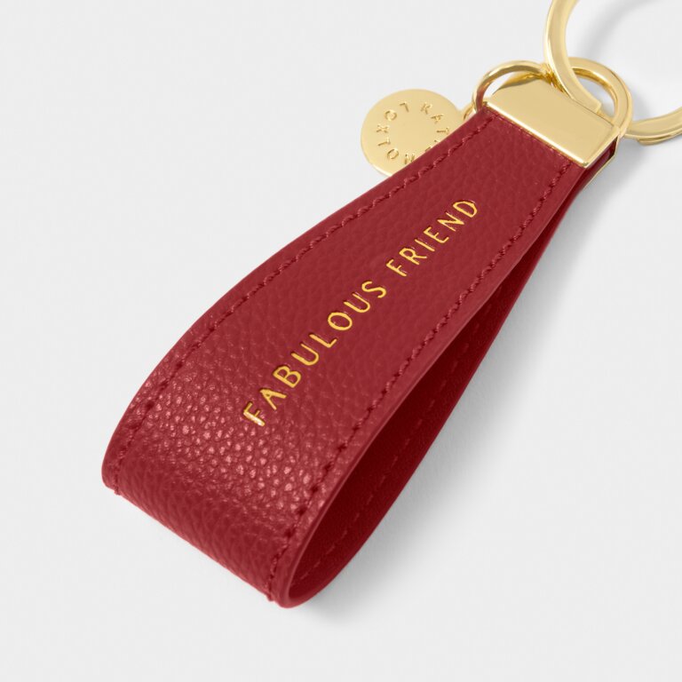 KADOU BOUTIQUE Sentiment Loop Keyring — main product shot