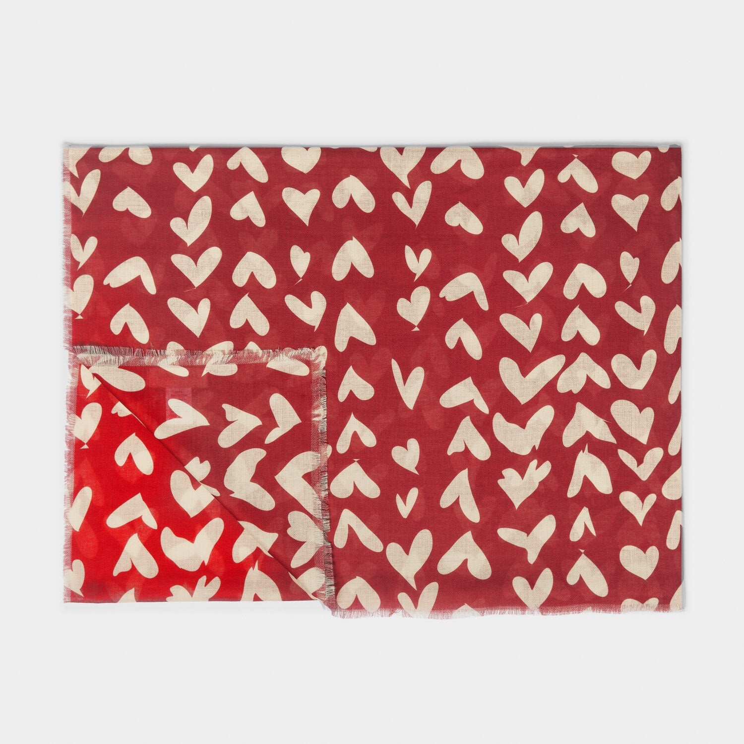 KADOU BOUTIQUE Printed Scarf — color detail