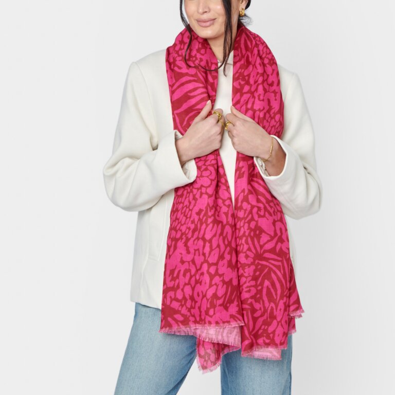KADOU BOUTIQUE Printed Scarf — alternative angle