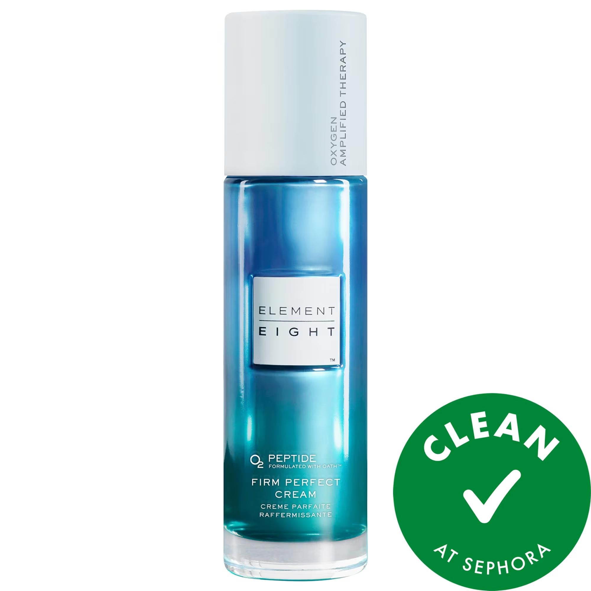 Element Eight O2 Peptide Firm Perfect Facial Moisturizer: Anti-Aging Cream for Wrinkle Reduction, Vegan, Cruelty-Free, & Liquid Oxygen Skin Brightening