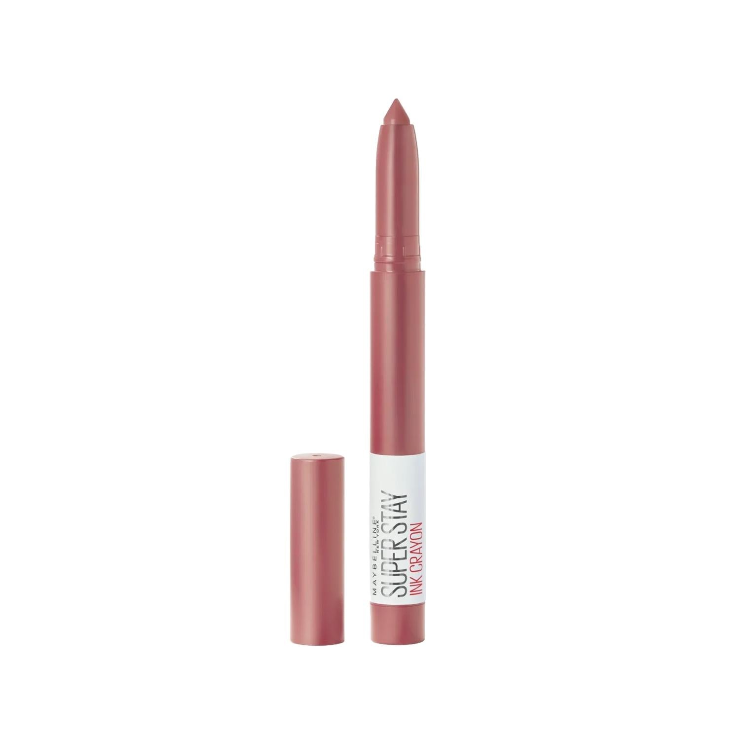 Maybelline New York Super Stay Ink Crayon - Long Lasting Matte Lipstick for a Modern Look