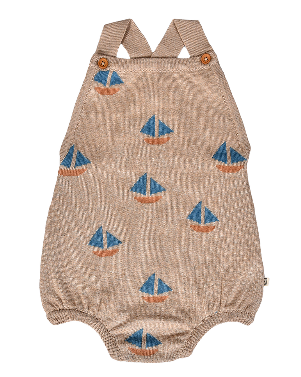Dear Hayden Frankie Romper Sand Dollar — lifestyle context