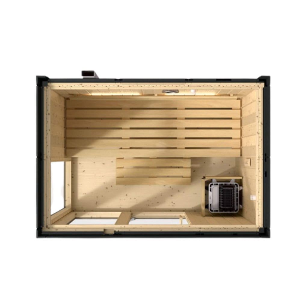 Kohler C1 Indoor Graphite Gray Freestanding Alcove Design Sauna Kit (SAK93182) – SAKSBY WHOLESALE, view 8