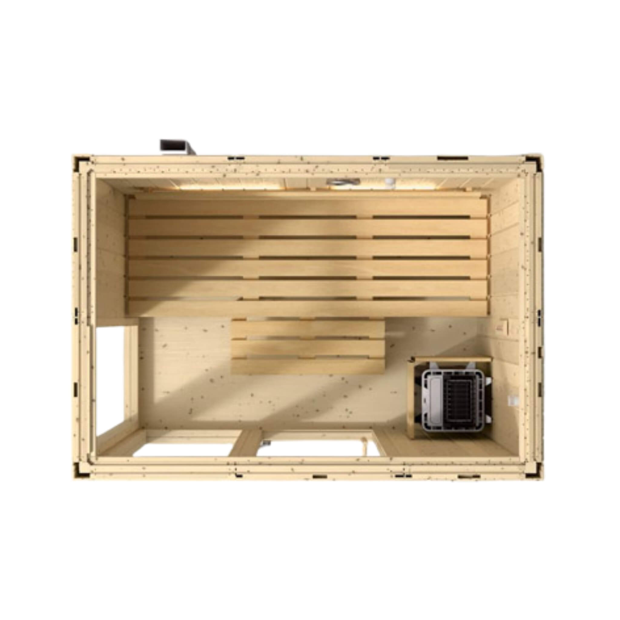 Kohler C1 Luxury Indoor Scandinavian Spruce Home Sauna Kit (SAK60418) – SAKSBY WHOLESALE, view 8