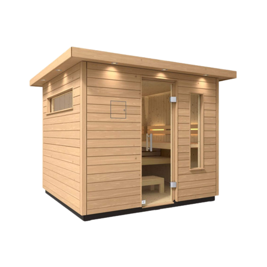 Kohler C2 Outdoor Douglas Fir Scandinavian Spruce Sauna Kit (SAK25973) – SAKSBY WHOLESALE, view 8