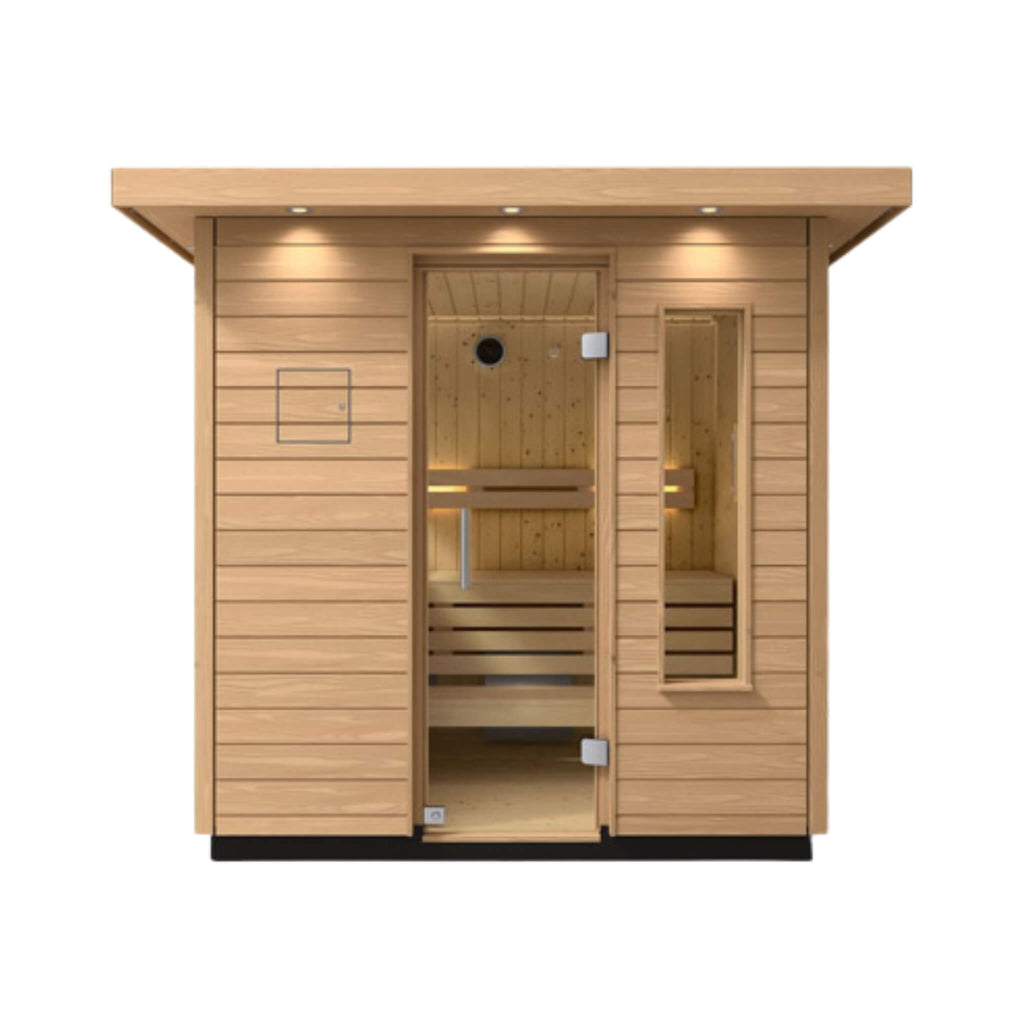 Kohler C2 Outdoor Douglas Fir Scandinavian Spruce Sauna Kit (SAK25973) – SAKSBY WHOLESALE
