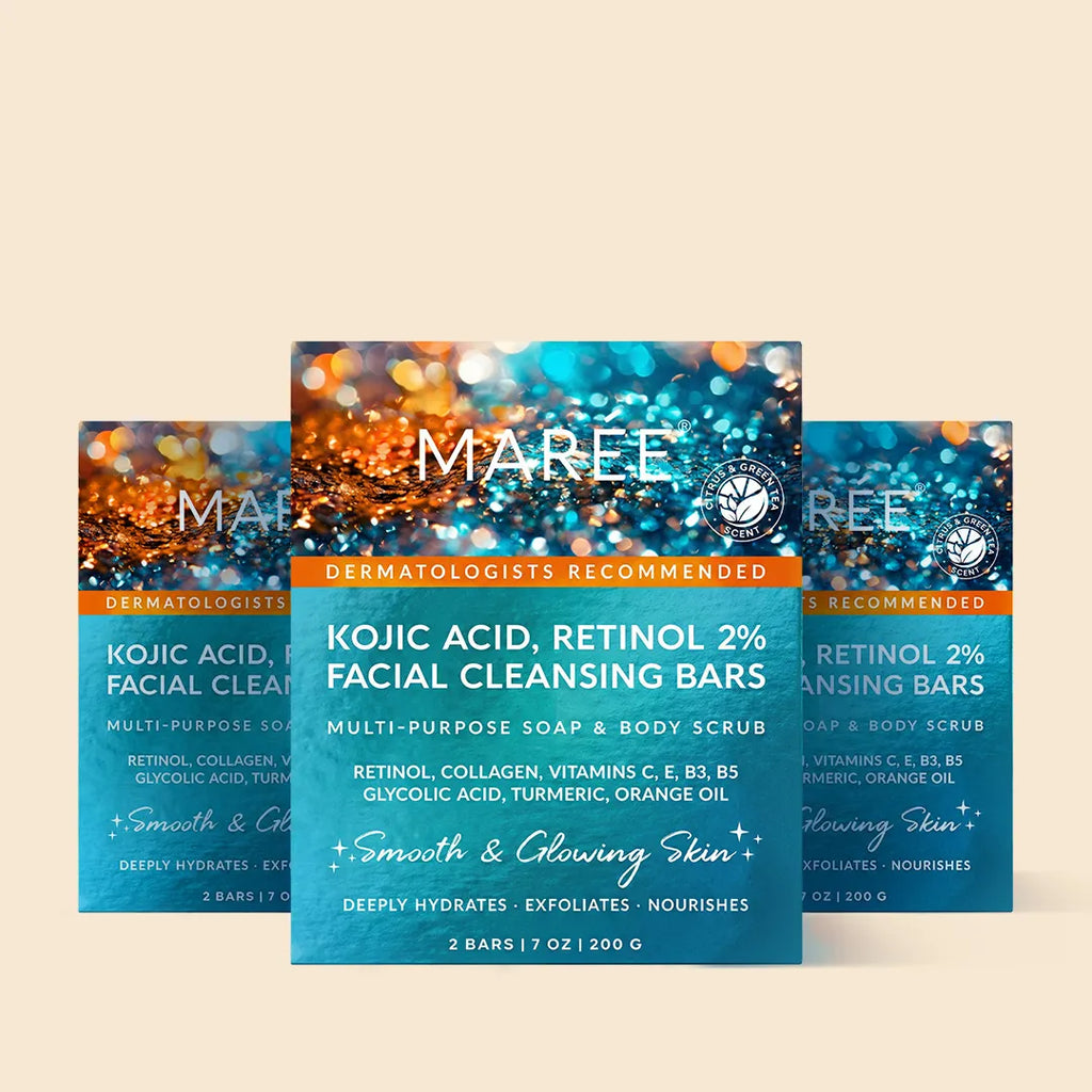 Maree Maree Turmeric Kojic Soap & Scrub — color detail