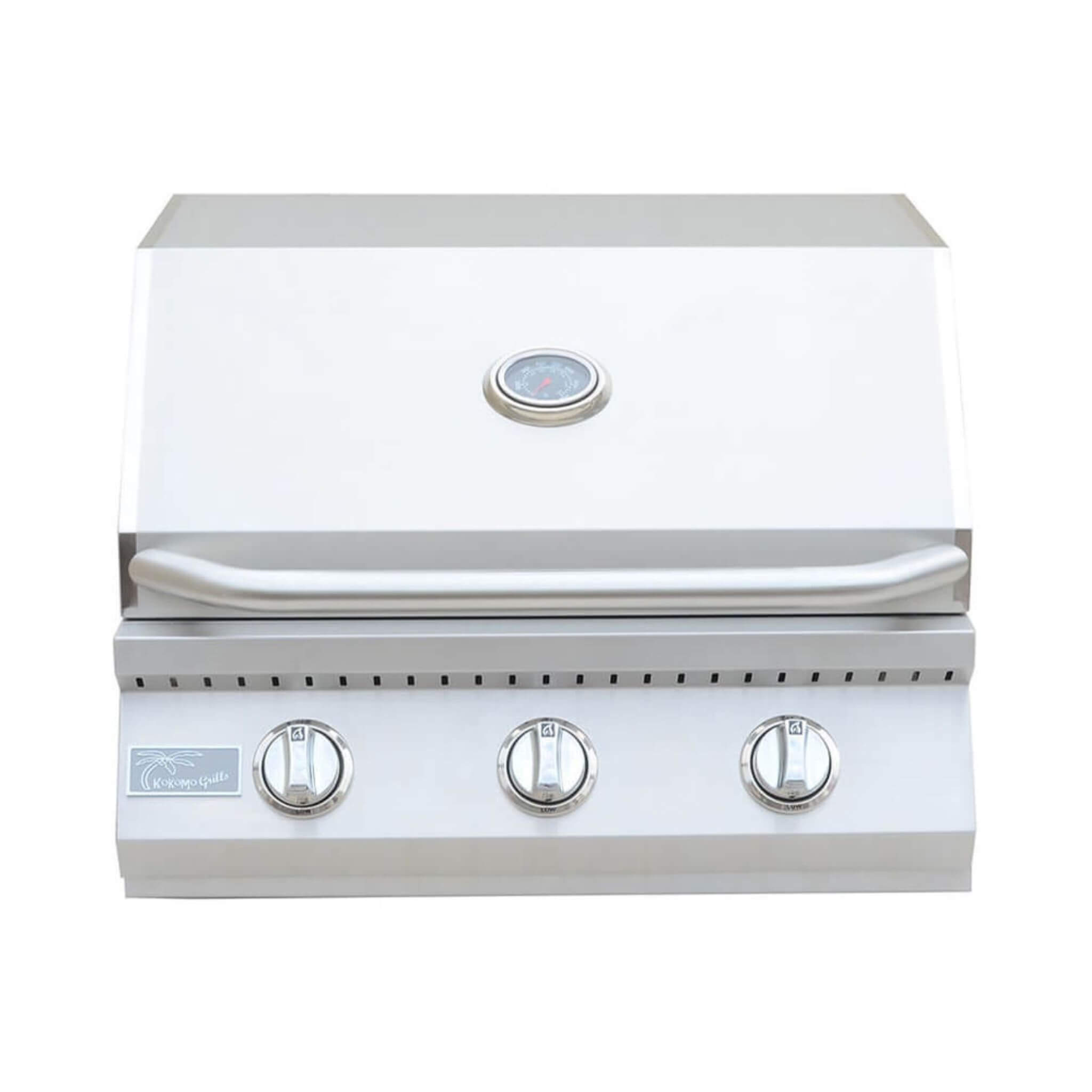 KoKoMo Grills 26-Inch Premium 36K BTU LP/NG 3 Burner Built-In Stainless Steel Gas Grill (SAK82173) – SAKSBY WHOLESALE, view 9