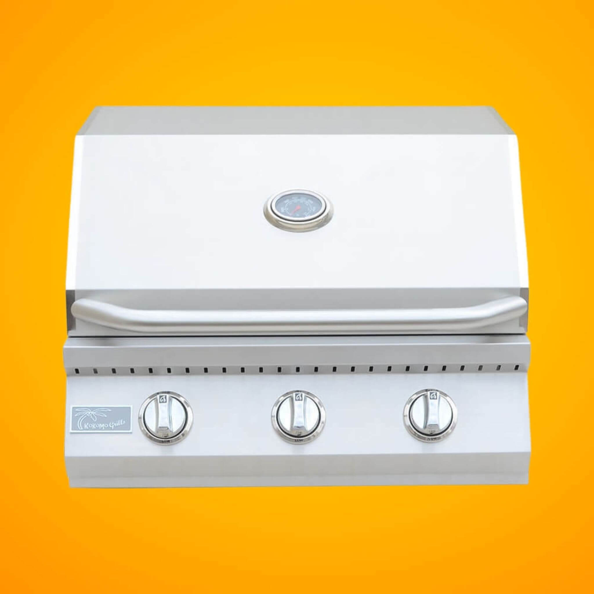 KoKoMo Grills 26-Inch Premium 36K BTU LP/NG 3 Burner Built-In Stainless Steel Gas Grill (SAK82173) – SAKSBY WHOLESALE