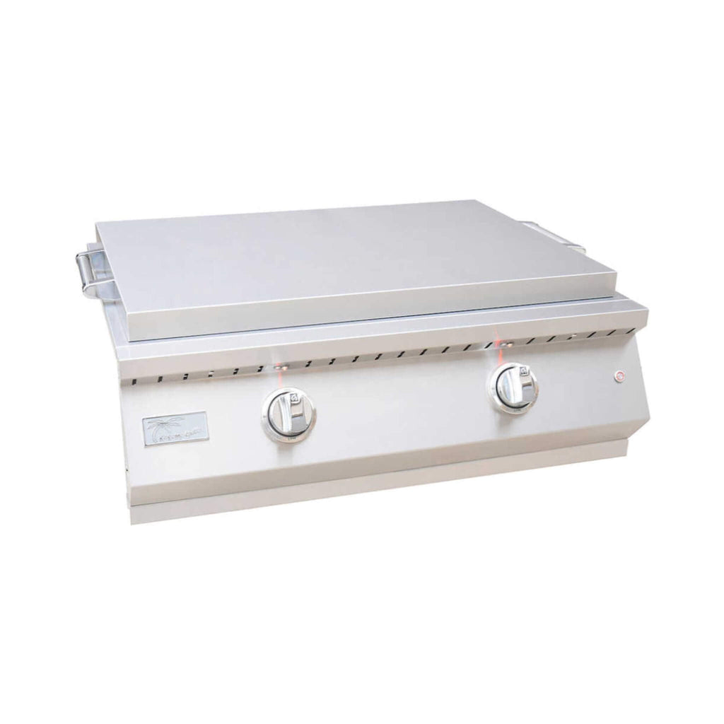KoKoMo Grills 30-Inch Professional 36K BTU Griddle Outdoor Kitchen Flat Grill With Illuminated Control Knobs (SAK28914) – SAK