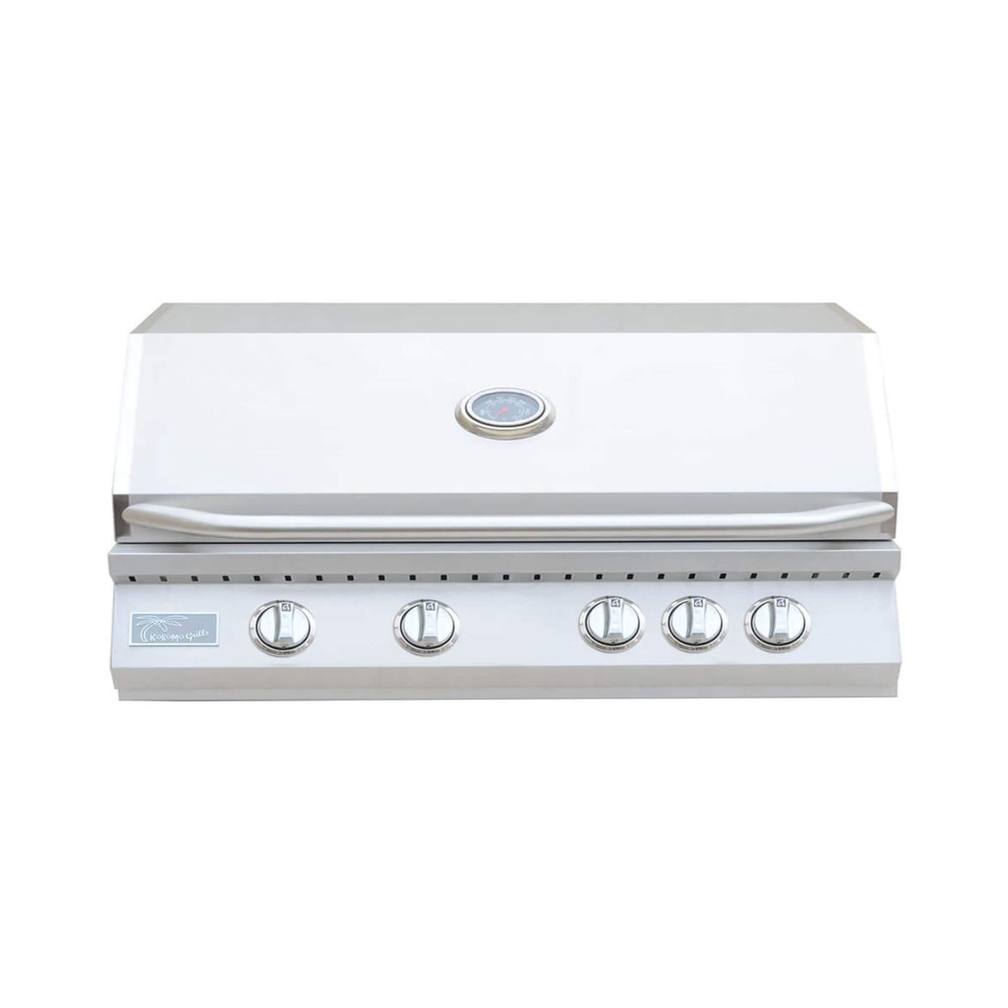 KoKoMo Grills 32-Inch Heavy Duty 60K BTU LP/NG 4 Burner Built-In Stainless Steel Gas Grill (SAK25317) – SAKSBY WHOLESALE, vie