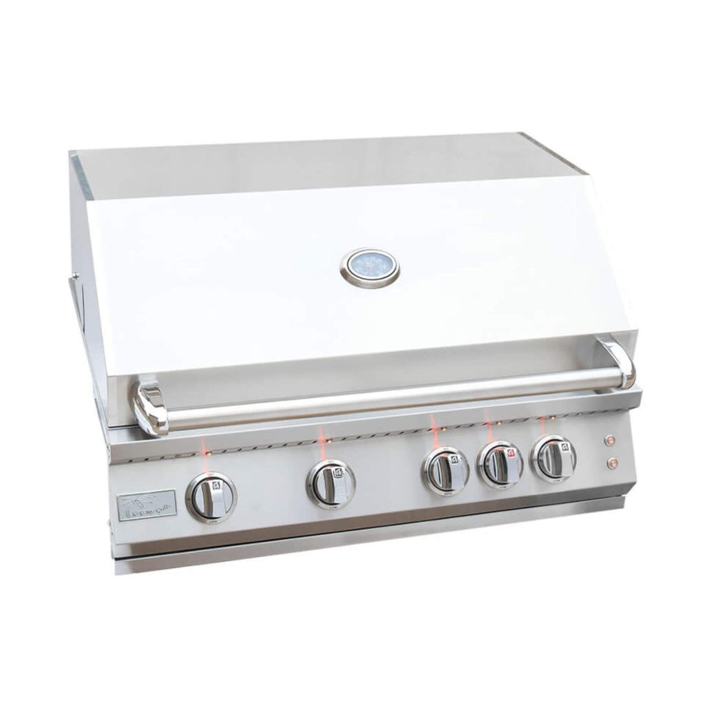 KoKoMo Grills 32-Inch Professional 72K BTU LP/NG 4 Burner Built-In Stainless Steel Gas Grill (SAK48170) – SAKSBY WHOLESALE, v