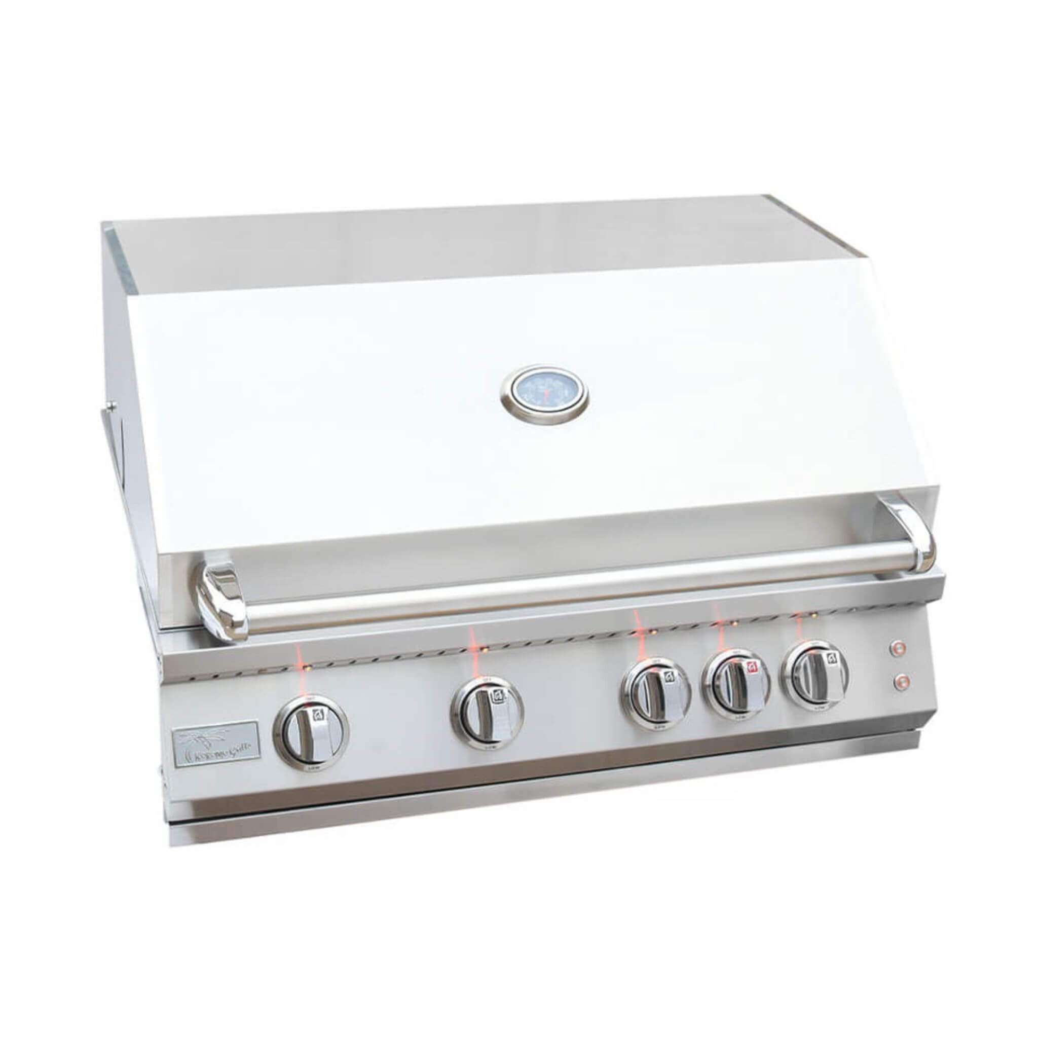 KoKoMo Grills 32-Inch Professional 72K BTU LP/NG 4 Burner Built-In Stainless Steel Gas Grill (SAK48170) – SAKSBY WHOLESALE, v
