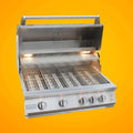KoKoMo Grills 32-Inch Professional 72K BTU LP/NG 4 Burner Built-In Stainless Steel Gas Grill (SAK48170) – SAKSBY WHOLESALE