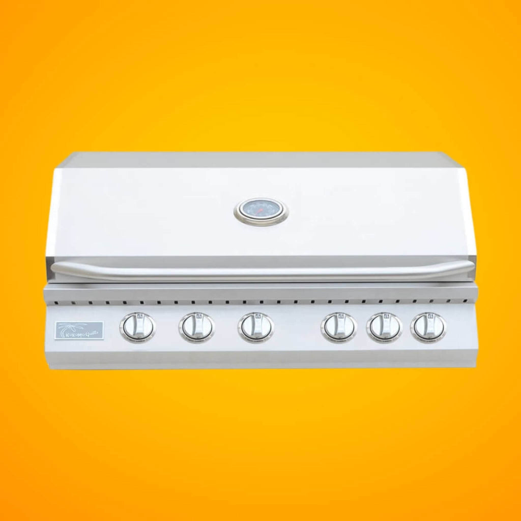 KoKoMo Grills 40-Inch Heavy-Duty 72K BTU LP/NG 5 Burner Built-In Stainless Steel Gas Grill (SAK73152) – SAKSBY WHOLESALE